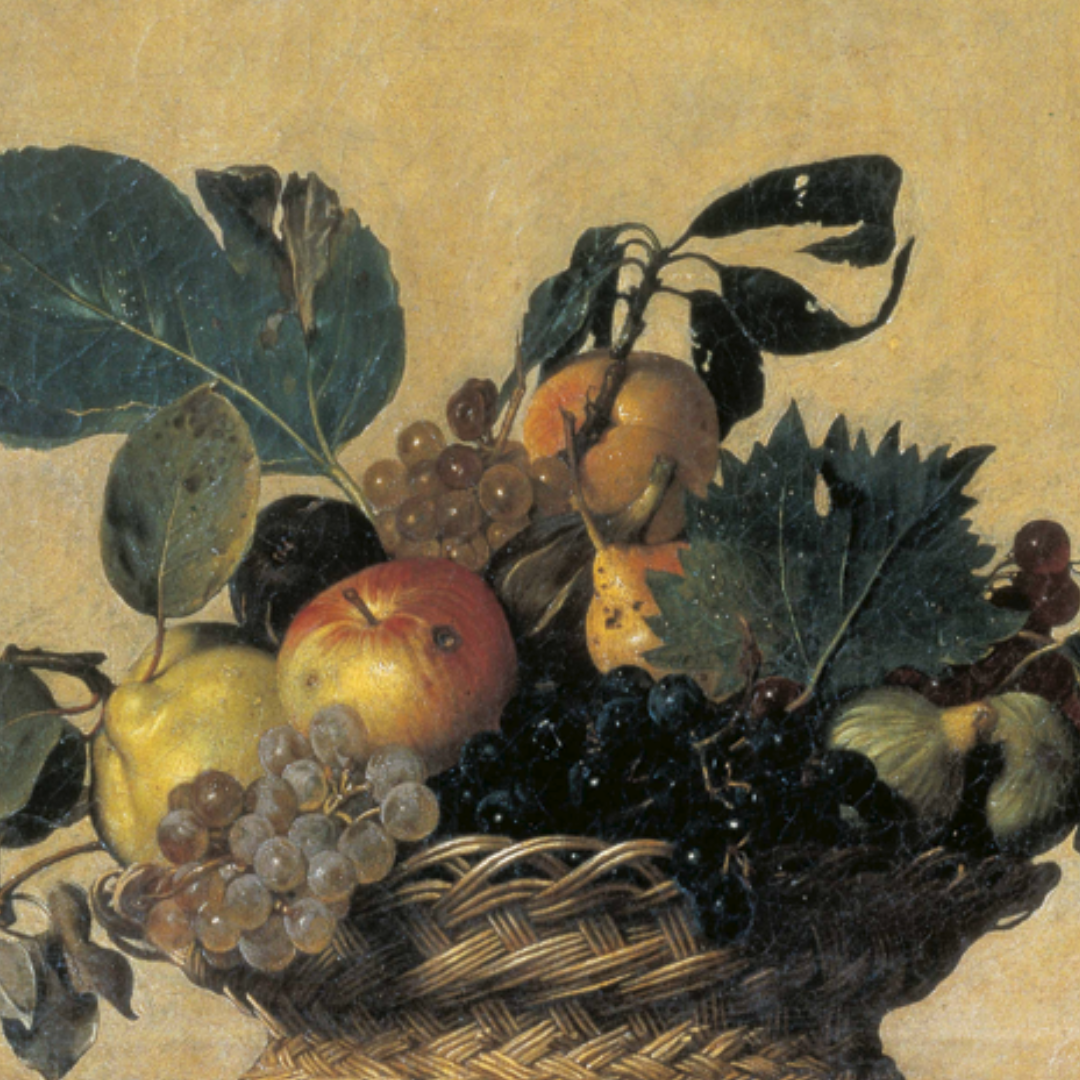 Caravaggio Natura Morta Con Frutta