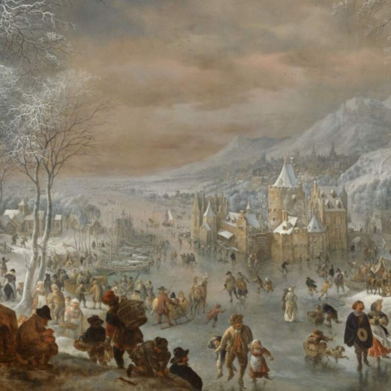 Natale innevato Galleria sabauda