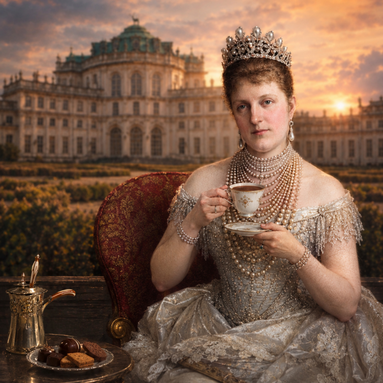 Una giornata con la Regina. Aperitivo